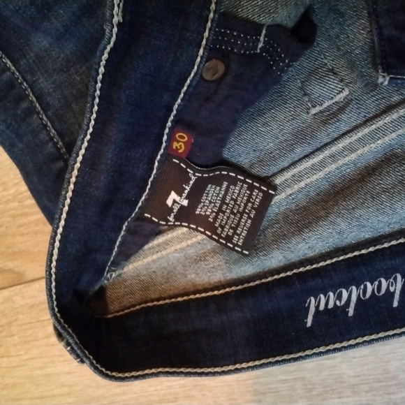 7 for all mankind Boot cut 30w 29.5 inseam - Picture 3 of 6